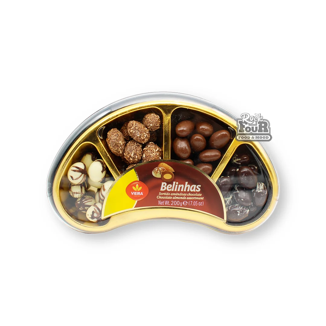 Շոկոլադապատ նուշի տեսականի «Vieira Belinhas» 200գ